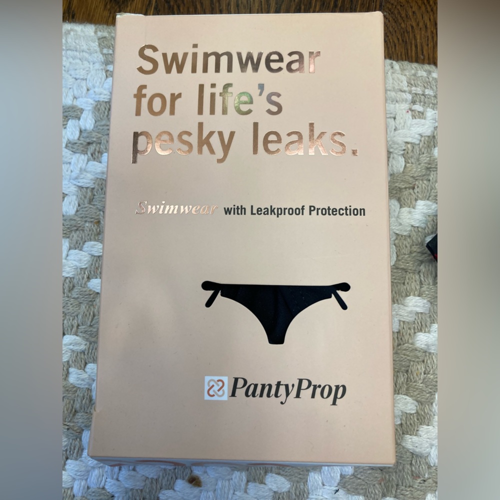 PantyProp Size XS(2-4) black bathing suit bottoms